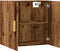 vidaXL - Wandkast - 60x31x60 - cm - bewerkt - hout - oud - houtkleurig