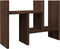 Bureau organiser 34,5x15,5x35,5 cm hout bruin eikenkleurig