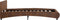 vidaXL - Bedframe - kunstleer - bruin - 120x200 - cm