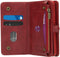 iMoshion Hoesje Geschikt voor iPhone 13 Hoesje Met Pasjeshouder - iMoshion 2-in-1 Wallet Bookcase - Rood