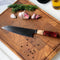 Shinrai Japan - Kiritsuke Mes - 23 cm - Damascus Ruby Edition - Luxe Geschenkdoos