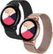 Samsung Galaxy Watch 40 mm, Samsung Galaxy Watch (42mm), Samsung Galaxy Watch Active 2 42 mm, Samsung Galaxy Watch Active 2 (44mm) Bandje - iMoshion Milanese Watch bandje Multipack - zwart