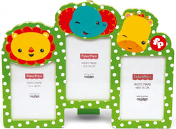 Fisher-Price Houten Multifotolijst - 3 Frames 10x15 cm - Multicolor (1 stuk)