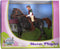 Kids Globe Speelset paard met ruiter - Speelfiguur: 15 cm
