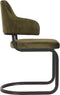 LABEL51 Otta Eetkamerstoel - Groen - Fluweel