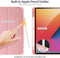 Dux Ducis Domo - iPad Pro 12.9 (2021) Hoes - Dun design met auto-wake functie - Roze