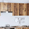 vidaXL - Keukenwandkast - Lucca - bewerkt - hout - oud - houtkleurig