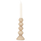 Urban Nature Culture - Candle holder Anneli - Ecomix - Beige / Ø 9.5 * 25 CM