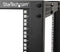 Startech 4POSTRACK25U - Serverrack 25U - Verstelbare diepte tot 40 inch - Zwart