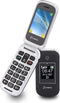 Olympia Janus - Mobiele telefoon - Dubbel kleuren LC-scherm 2,4 en 1,44 - Zwart
