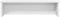 vidaXL - Keukenrek - stapelbaar - 60x15x16 - cm - bewerkt - hout - wit
