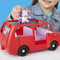 Peppa Pig Peppa's Grote Familie Auto - Inclusief Baby Evie - Interactieve Speelgoedauto