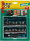 Wolfcraft 4006885138902 - Microschroevendraaierbitset - 30 microbits met handgreep en verlengschacht - Grijs (1 set)