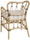 Leunstoel Natuurlijk Rotan 58 x 62 x 85 cm