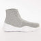 Guess Baylora - Lage Sneakers - Textiel - Zilver - Maat 38