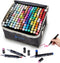 Roegaarden Twinmarkers - Alcohol Markers - 168 stuks - Draagtas inbegrepen