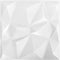 vidaXL - 12 - st - Wandpanelen - 3D - diamant - 3 - m² - 50x50 - cm - wit