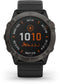 Garmin fēnix 6X Pro Solar - Smartwatch - Zonne-energie - Grijs (Zwart)