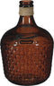 Mica Decorations Vina Vaas - 20x20x30 cm - Glas - Donkerbruin