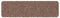 vidaXL - trapmatten - met - latex - achterkant - bruin - 20x75 - cm