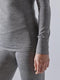 Craft Fuseknit Comfort Rn L/S Thermoshirt Dames - Zacht en elastisch - Dark Grey