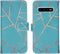 iMoshion Hoesje Geschikt voor Samsung Galaxy S10 Hoesje Met Pasjeshouder - iMoshion Design Softcase Bookcase - Goud / Meerkleurig / Blauw / Blue Graphic