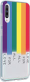 Hoesje Siliconen Geschikt voor Samsung Galaxy A70 - Design Backcover siliconen - Meerkleurig / Color