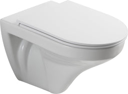 Atlantic Cody - Hangend toilet - Randloos - Wit