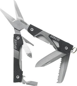 Gerber multitool Splice Pocket Tool mini - Zilver-Zwart