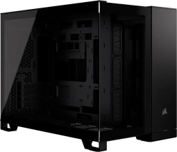 Corsair 2500X - Micro Tower PC - Gehard glas - Zwart