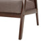 ASNES - Fauteuil - Bruin - Polyester
