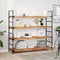 vidaXL - Tafelblad - rechthoekig - 120x40x4 - cm - massief - acaciahout