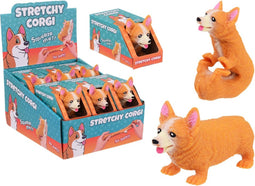 John Toy Stretchy Corgi hond in doosje