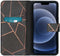 iMoshion Hoesje Geschikt voor iPhone 13 Pro Hoesje Met Pasjeshouder - iMoshion Design Softcase Bookcase - Zwart / Black Graphic