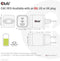 Club 3D CAC-1913 - Reisoplader - 65W USB-A en 2x USB-C - Zwart