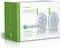 Nedis Babyfoon - FHSS (Frequency-Hopping Spread Spectrum) - Met terugspreekfunctie - Bereik: 300 m - Batterij Gevoed / Netvoeding - Groen / Wit