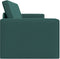 vidaXL - Vloersofa - Bed - 2-in-1 - Donkergroen - 245x150x60.5 - cm