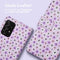 iMoshion Hoesje Geschikt voor Samsung Galaxy A52 (4G) / A52s / A52 (5G) Hoesje Met Pasjeshouder - iMoshion Design Bookcase smartphone - Meerkleurig / Purple Flowers