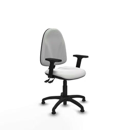 Piqueras y Crespo B2D01RT - Bureaustoel - Hoogteverstelbaar met armleuning - Wit