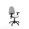 Piqueras y Crespo B2D01RT - Bureaustoel - Hoogteverstelbaar met armleuning - Wit