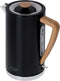 Adler AD-1347 b - Waterkoker hoog - zwart - metaal - Strix - 1.7 liter
