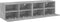 vidaXL - Tv-wandmeubels - 2 - st - 60x30x30 - cm - bewerkt - hout - betongrijs