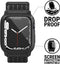 Catalyst Active Defense Hard Kunststof Bandje voor Apple Watch Series 7 (45mm) - Zwart
