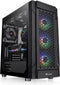 Thermaltake Versa T27 TG ARGB - Midi Tower PC - ATX EATX micro ATX Mini-ITX - Zwart