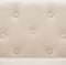 vidaXL Fauteuil stof beige
