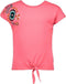 B. Nosy Kids - T-shirt - Geborduurde bloemen - Maat 110