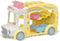 Sylvanian Families 5744 - Regenboogbabybus - Driedekker kinderdagverblijfbus - Geel