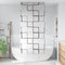 vidaXL - Doucherolgordijn - 100x240 - cm - stofbreedte - 96 - cm