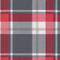 vidaXL - Palletkussens - 5 - st - ruitpatroon - stof - rood