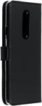 Selencia OnePlus 7 Pro - Lederen Bookcase - 3 Pashouders - Zwart